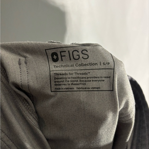 Figs High Waisted Yola Skinny Scrub Pants Womens Size Small - Picture 4 of 6